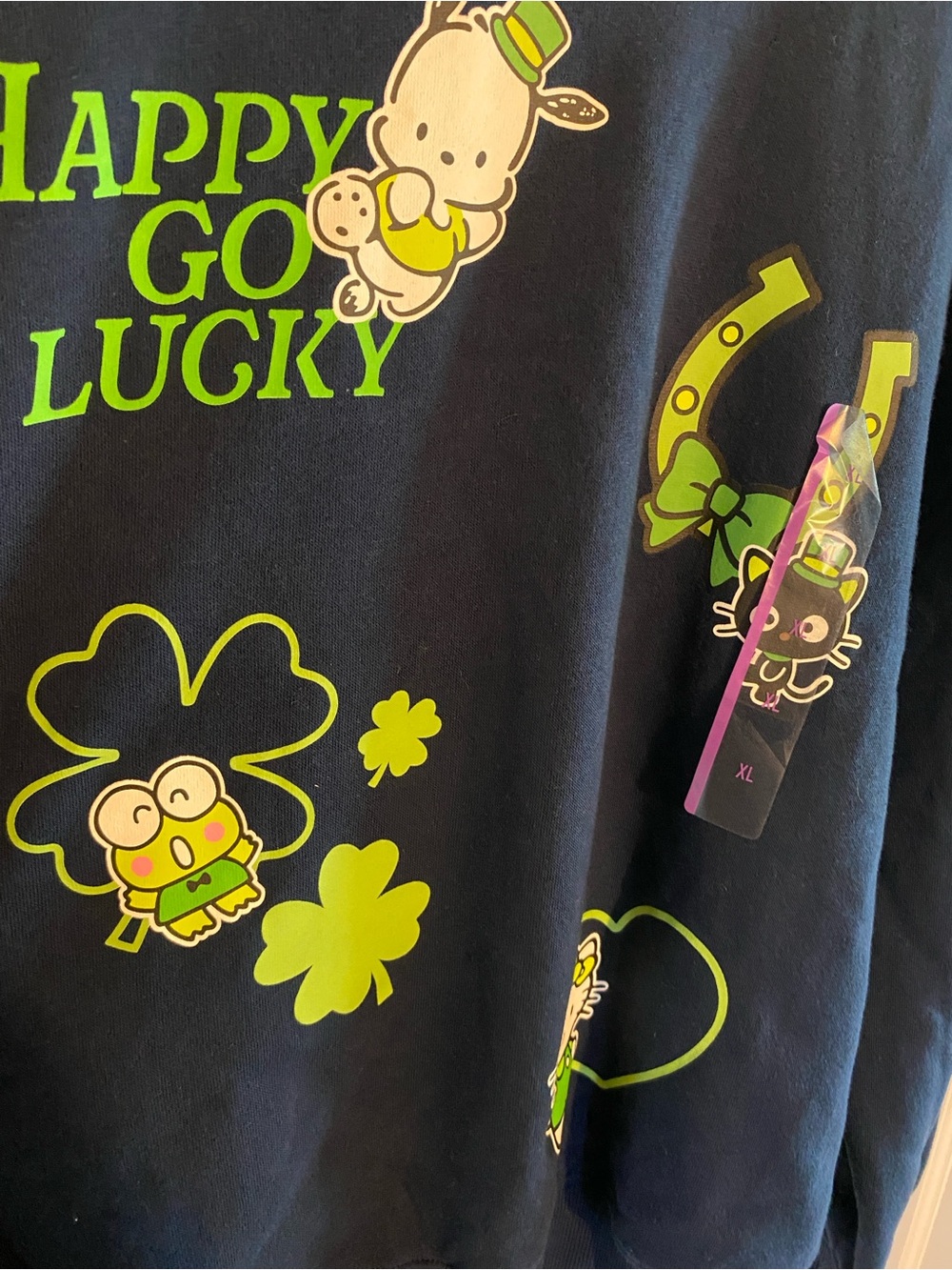 Hello Kitty & Friends St. Patrick’s Day Sweater - Picture 4 of 7